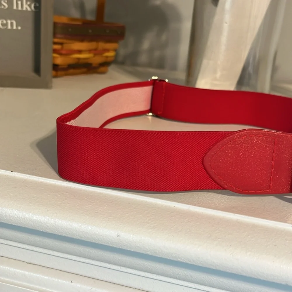 Red Baseball Softball Belt Youth Boys Girls Womens